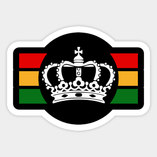 Muse Wearable Afrocentric King Crown Sticker